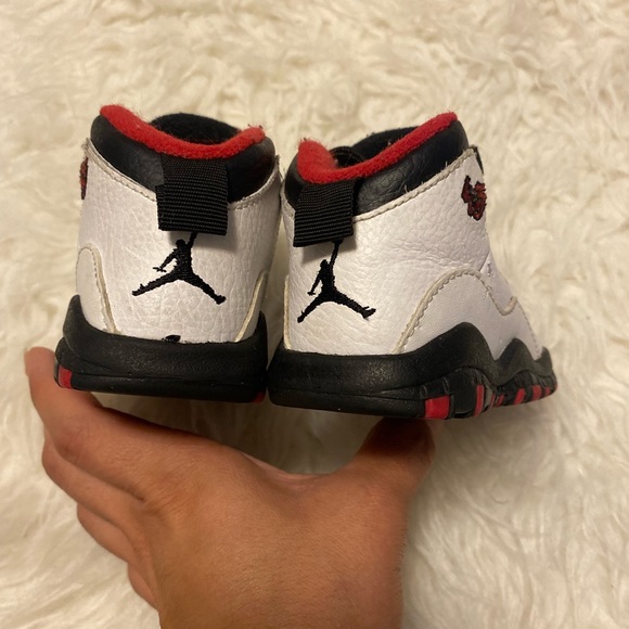 GUC✨ Infant Air Jordan 10 Retro BT 'Double Nickel' 4c - Picture 4 of 7